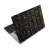 Egyptian Wall Pattern Laptop Skin Stickers Cutable Universal Size Fits 12" 13" 13.3" 14" 15 Inch Laptop Removable Waterproof Notebook Art Decals Pc Protector Cover Sticker