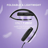 X8 Over-Ear Wired Headphones With Microphone With 1.45M-Tangle-Free Nylon Line