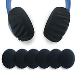 3 Pairs Stretchable Fabric Headphone Covers/Washable Sanitary Ear Pad,Earcup Earpad Covers Fit Most On Ear Headphones 8-11Cm(3.14" - 4.33") Earpads
