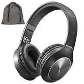 Bluetooth Headphones Over Ear, 68H Playtime And 3 Eq Music Modes Wireless Headphones With Microphone/Deep Bass, Hifi Stereo Foldable Lightweight Headset For Pc Home Travel Office ?Black