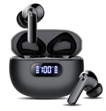 Wireless Earbuds, Bluetooth 5.3 Headphones LED Power Display, 2026 New Wireless Earphones, 4 ENC Noise Cancelling Mic, HiFi Stereo, 48H Playtime Mini