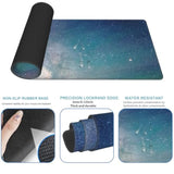 Nautical Coastal Gaming Mouse Pad,12X31.5In Non-Slip Rubber Beach Desk Mat,Large Extended Mousepad For Office Home Laptop,Mice Pads Gifts,Game Lover Deskmat Decor (Peaceful Coastal Scene)