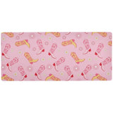 Western Cowgirl Boots And Flowers Gaming Mouse Pad Large Mousepad Extended Computer Keyboard Desk Pad Non-Slip Desk Mats For Work Game Home Office, 31.5 X 15.7 Inch