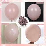 Pearl Dusty Pink Balloon Garland Arch Kit,Double Stuffed 168Pcs Pearl White Balloons For Birthday Wedding Baby Shower Bridal Shower Engagement Party Decorations ? Decorations
