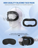 Protective Case For Meta Quest 3, Accessories For Meta Quest 3, Impact And Scratch-Proof Case With 1 Headset Cover, 2 Controller Grip, 4 Joystick Caps And More
