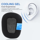 G933 Cooling Gel Ear Pads Replacement Ear Pads Cushions Compatible With Logitech G35 G930 G933 G935 G633 G635 G533 Headphones High-Density Memory Foam Earmuffs Earpads Ear Cups Cover - Black