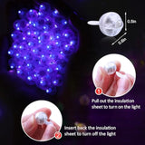 50Pcs Led Balloon Lights,Mini Balls Lights,Long Standby Time Party Lamps,Waterproof For Paper Lantern Halloween Christma