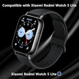 3 Pack For Xiaomi Redmi Watch 5 Lite Screen Protector (No Glass), Self-Healing, 3D Full Screen Coverage Soft Film, Anti Scratch Hd Clear Screen Protector, Black