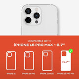 Evo Max Case For Iphone 15 Pro Max - Compatible With Magsafe - Impact Protection Case - Lanyards Included - Black