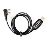 BAOFENG USB Programming Cable CH340 Chip Compatible Two Way Radio (UV-5R/5RA/5RE/, UV-5X3, UV-82, BF-F8HP, BF-888S, BF-F8+, GM-15PRO, H777 UV82HP, BF-f8hp, BF-f9 v2+, gt-3tp, etc)