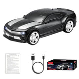 WS-592 Supercar Design Bluetooth Replica Speaker Portable Car Speaker with TWS Stereo, FM Radio, LED Lights, USB/TF Playback, Hands-Free Calling,