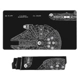 Mouse Pad Desk Mat Gaming Large Keyboard Cute Office Desktop Computer Laptop Black Xxl Long Giant Big Cool Design Unique For Women Girls Men Boys Gamer Oversized Mousepad