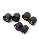 Tripowin Tp45 Spiral Groove Memory Foam Eartips, 2 Pairs In Ear Monitor Ear Plugs Suitable For 4.5Mm-6.5Mm Earphone Nozzle (M)