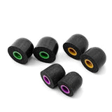 Tripowin Tp45 Spiral Groove Memory Foam Eartips, 2 Pairs In Ear Monitor Ear Plugs Suitable For 4.5Mm-6.5Mm Earphone Nozzle (M)