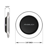 Wireless Charger Pad Charging Receiver Compatible With Iphone 7/7 Plus / 6/6 Plus / 6S / 5Se / 5S / 5C / 5(Wireless Charging Receiver Included)