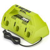 P180-6 Ports Rapid Charger Replacement For Ryobi 18V One+ Supercharger P135 18V Six-Pack Lithium-Ion Charger,Compatible With All Ryobi One+ 18V Battery Without Usb Port P135