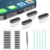 Usb C Dust Plug, 4 Pack Usb C Dust Cover Type C Anti Dust Port Plug Charging Port Protector Cap With Speaker Dust Cover For Iphone 15,16 Series, Samsung Galaxy S24-S20,Note,A Series, All Usb C Devices