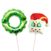 Merry Christmas Balloon | Balloons For Christmas Party Decorations | Merry Christmas Balloon For Xmas Party Supplier | Xmas Hanging Decorations Indoor For Home (Style 10)