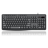 Redragon BK7366 Wired Keyboard,Multimedia USB Quiet Computer Keyboard,Silent Keyboard with Large Number Pad,Spill-Resistant,Anti-Wear Letters,Full Size for Laptop,Desktop