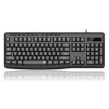 Redragon BK7366 Wired Keyboard,Multimedia USB Quiet Computer Keyboard,Silent Keyboard with Large Number Pad,Spill-Resistant,Anti-Wear Letters,Full Size for Laptop,Desktop