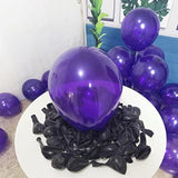 300 Pack Dark Purple Balloons 12 Inch Dark Purple Latex Party Balloon Bulk For Various Party Events Decorations