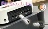 10Gb Sfp+ Module In Rj45 Port, 10Gb Sfp+ Module 10Gbase-T-30M With 3M Cat8 Network Cable