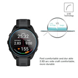 Screen Protector Compatible For Garmin Forerunner 165 Smartwatch,9H Tempered Glass Protective Film Compatible For Forerunner 165 Smartwatch (3Pcs), Transparent