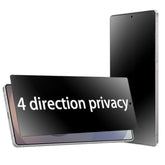 2 Pack 360 Degree Matte Privacy Screen Protector For Google Pixel 10 Pro Xl / 9 Pro Xl Anti-Glare Anti-Spy 4 Sides Soft Film Support Finger Unlock 6.8 Inch