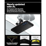 Tough Armor MagFit Case for Galaxy S25 with Kickstand & Fast Wireless Charging - Black