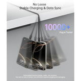 10Ft 2Pack Usb A To Usb C Cable (10Gbps, 60W), Extra Long Usb 3.1 Gen 2 To Usb