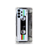 Phone Case Compatible With Galaxy A53 5G Case,80S Type Music Cassette Case Soft Tpu Cover For Samsung Galaxy A53 6.5 Inch Multicolor