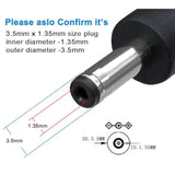 3.3Ft Usb-A To 3.5Mm 5V Dc Barrel Jack Male Charger Power Cable Adaptor Lead?Suitable For Small Fans/Speakers/Desk Lamps/Luna Facial Cleansers/Hub Splitters