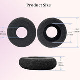 Ear Cushions For Plantronics Headset Replacement Foam Ear Pads For Plantronics Hw251N Hw261N Hw510 Hw520 Blackwire C320 3210 3220 3320 Jabra Pro 920 Biz 2300 Gn2000 Headphones (10 Pack)
