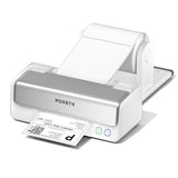 Replaceable Print-Head Bluetooth Thermal Label Printer With Paper Holder, Rw405B, Wireless 4X6 Shipping Label Printer For Small Businesses Compatible With Mac, Windows, Iphone, Android, Chrome