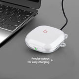 Compabitle With Beats Fit Pro Case Cover, Hard Case For Apple Beats Fit Pro 2021 Shockproof Protective Earbuds Case With Keychain Accessories For Men Women (Clear)