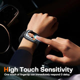 L?k 8 Pack Tpu Screen Protector For Apple Watch Series 9 8 7 41Mm - Self-Healing Anti Scratch 0 Bubble Hd Touch Sensitive Upgrade Flexible Film For Iwatch S9 41Mm