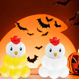 6Pcs Chicken Balloons Farm Animal Decorations Balloons Birthday Baby Shower Party Supplies