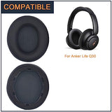 Earpads For Anker Soundcore Life Q30 Q30Bt Q35 Replacement Ear Cushion Pads With Protein Leather And Memory Foam For Replacement Ear Cushion Pads For Soundcore Q30 Q30Bt & Q35