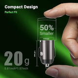 125W (Pd65W+Qc60W) Car Charger Usb C/A Plug Outlet, 12-24 Volt Dual Port Fast Charge, Cigarette Lighter Adapter For Iphone 16/15/14/13/12/Pro/Max, Macbook/Ipad/Samsung/Other Android Devices