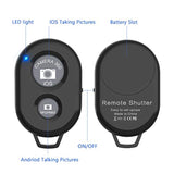 2-Pack Wireless Camera Remote Shutter for iPhone & Android with Wrist Strap