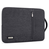15.6 Inch Laptop Sleeve Case Water-Resistant Notebook Handle Bag For Lenovo Flex 4/Yoga 720/Ideapad 330 321S Laptop/Thinkpad P1/Hp Envy X360 15/Dell Latitude 3590,Dark Grey
