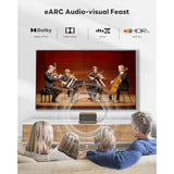 8K Hdmi 2.1 Cable 15Ft, 48Gbps Ultra High Speed Heavy Duty Nylon Braided Hdmi