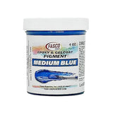 Medium Blue Pigment For Epoxy Resin & Gelcoat – Concentrated Colorant - 4 Oz