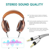 Focal Replacement Cable With 6.35Mm Adapter Compatible With Focal Elear Elegia Clear Stellia Celestee Headphones Replacement Audio Cable 4Ft