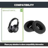 Replacement Earpads Cushion Compatible With Boltune Bt-Bh010 Headphone Ear Pads With Breathable Fabric/High Density Foam