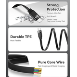 2 Pack 4FT Retractable 2 in 1 USB C to Lightning USB C Fast Charging Cable for iPhone 17 16 15 Samsung iPad