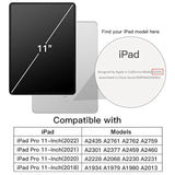 JETech Case for iPad Pro 11-Inch 2022/2021/2020/2018 Model (4th/3rd/2nd/1st Ge