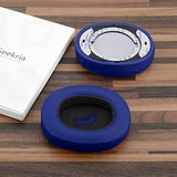 Geekria QuickFit Replacement Ear Pads for JBL E55BT Headphones Ear Cushions, Repair Parts (Blue)