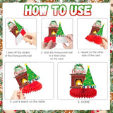 9-Piece Christmas Table Centerpieces for Holiday Party Decorations