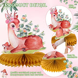 Woodland Animal Baby Shower Decorations For Girls 10 Pcs Floral Woodla